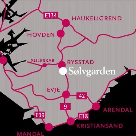 银苑酒店 Rysstad